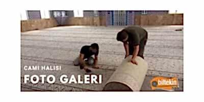 Cami Halısı Çalışmaları Foto Galeri için Tıklayın